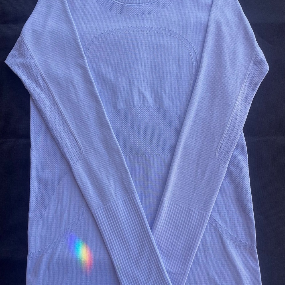 lululemon athletica Swiftly Tech Long Sleeve Pastel Blue Size 6